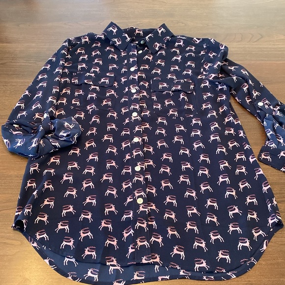 Loft reindeer button down - Picture 4 of 4